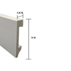 Rodape Poliestireno Liso 7cm Branco Px 5189