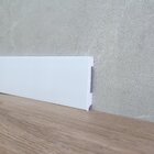 Rodape Poliestireno Liso 7x1x200 Branco - Passa Fio