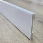 Rodape Poliestireno Liso 7x1x200 Branco - Passa Fio