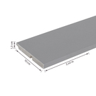 Rodapé poliestireno Santa Luzia 10x2,40