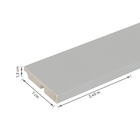 Rodapé poliestireno Santa Luzia 7x2,40