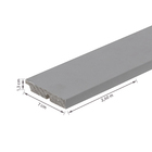 Rodapé poliestireno Santa Luzia 7x2,40