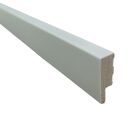 Rodape Poliestireno Slim Liso 03cm branco 2 metros