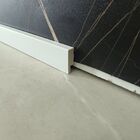 Rodape Poliestireno Slim Liso 03cm branco 2 metros