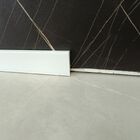 Rodape Poliestireno Slim Liso 05cm branco 2 metros