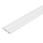 Rodapé PVC Branco 240x10cm Permatti