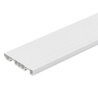 Rodapé PVC Branco 240x10cm Permatti