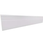 Rodapé Pvc Liso 10cmx15mmx2,40m Caixa Com 14,4m Linear - Caix