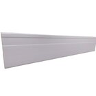 Rodapé Pvc Liso 7cmx15mmx2,40m Caixa Com 14,4m Linear - Caixa