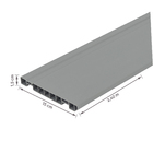 Rodapé PVC Universal Cinza Claro 240x15cm Permatti