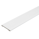 Rodapé Slim Frisado Branco 240x15cm