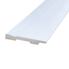 Rodapé Universal em Poliestireno Frisado 7x240cm Moldurama