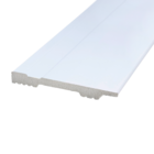 Rodapé Universal em Poliestireno Frisado 10x240cm Moldurama