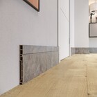 Rodapé com Friso WPC 25 Acqua New 15x240x1,5cm Eucatex