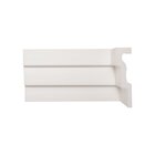 Rodateto De Poliestireno 12cm X 30mm Liso 2,0 Metro Linear -