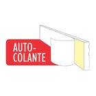 Rodateto Eco Flexível Autocolante 2,35 M - Branco