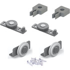 Rodinha Porta Correr Roldana Fixação Por Baixo (topo) Jm535