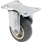 Rodízio 1.5/8" (41mm) Fixo Placa 38x54, Roda 158 Bp Pvc - Rod