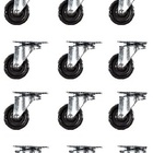 Rodízio 4 Unidades Girátorio Roda Rodinha Móveis Vaso 32mm 40