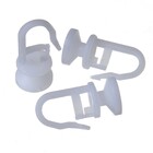 Rodizio Clips Branco 1x1x22cm 25 Unidades