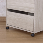 Rodízio para Móveis com Chapa 15kg sem Freio Giratório 30mm Preto 1 peça