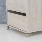 Rodízio para Móveis com Chapa 35kg Silicone sem Freio Giratório 35mm Incolor 1 peça