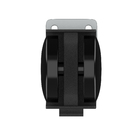 Rodízio com Chapa 40kg Nylon com Freio 50mm Preto