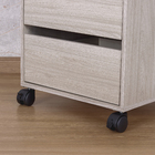 Rodízio para Móveis com Chapa 40kg Plástico com Freio Giratório 50mm Preto 1 peça