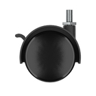 Rodízio com Parafuso 40Kg Nylon com Freio 50mm