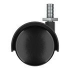 Rodízio com Parafuso 40kg Nylon sem Freio 50mm