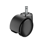 Rodízio com Pino 40kg Nylon sem Freio 50mm