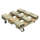 Rodizio De Madeira Quadrado 25x25 - Fertilizare