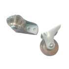 Rodizio Fixo 38mm Silicone Cristal 70 Peças - D'zainer