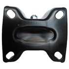 Rodizio Fixo Polipropileno / Poliuretano Serie 614 Preto/amar