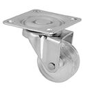 Rodízio Gel Tn Rg35 Incolor Sem Freio Cromado