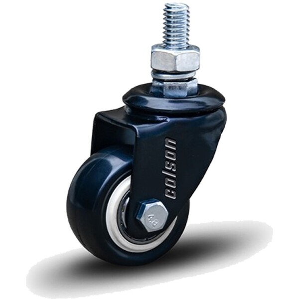 Rodízio Linha Black Parafuso 3/8" 50mm 50kg Preto - Colson