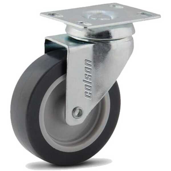 Rodízio Linha Bp Placa 3" 76mm Anti Risco Móveis 60kg - Colso