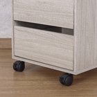 Rodízio para Móveis com Parafuso 40kg Plástico com Freio Giratório 50mm Preto 1 peça