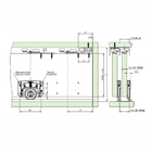 Rodízio Para Porta Deslizante De Correr Fgvtn Sd632 - 3 Portas