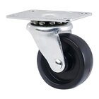 Rodízio Pp Preto Giratório - Fertak