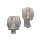 Rodizio Rb 50 Chapa U 25 Mm Para Berço Branco (kit Com 4 Un)