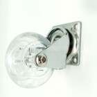 Rodizio Silicone (gel) 50mm Fix Chapa Plana 42 X 42 Sem Freio