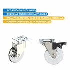 Rodizio Soprano Pratice Transp C/freio 035mm 06080.2035.10
