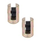 Rodízios para Janelas Napoleão Latão Dourado 20x6mm União Mundial