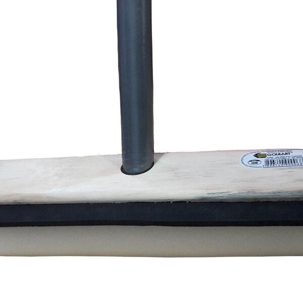 Rodo Com Espuma E Eva 25cm Com Cabo De Madeira Plastificado 1