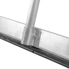 Rodo de alumínio 60 cm com cabo de alumínio extensão 1,24 m -