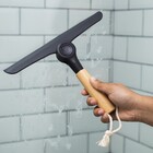 Rodo de Limpeza de Vidro Preto Oikos