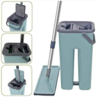 Rodo Flat Mop Balde Lava Seca Profissional 2 Refis Aço Inox T