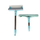 Rodo Limpa Vidro Janela Azulejo Porta Microfibra Silicone 2x1