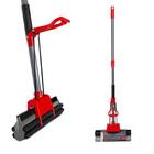 Rodo Mágico Mop Esponja Vermelho E Cinza - Powermaid